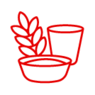 DRK-Piktogramm Ernährungssicherung